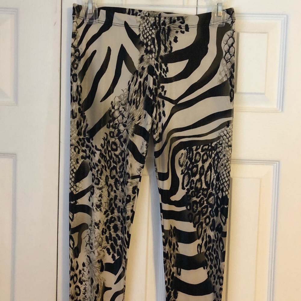 Lapis Shimmer Animal Print Leggings